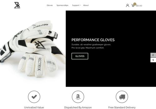 rectrix goalkeeper gloves