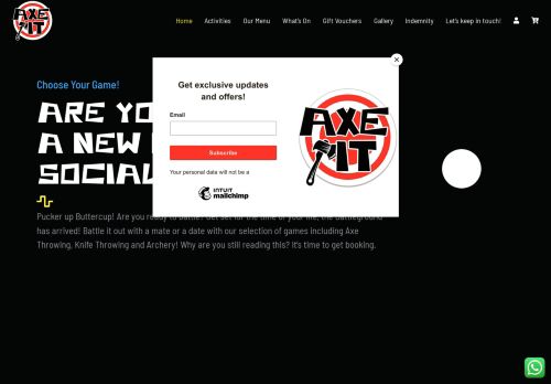 AxeIT - Axe Throwing Venue
