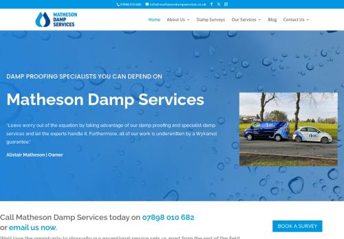 Matheson Damp Services Ltd - Damp Proofing