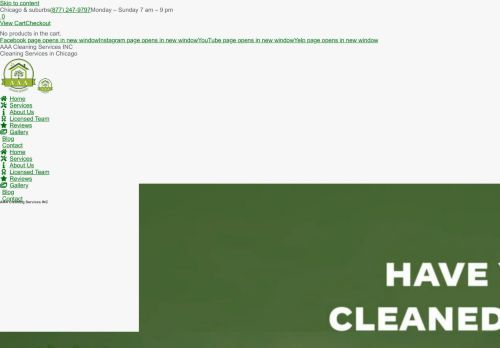 AAA Cleaning Services INC