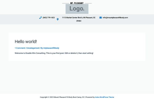 Mt. Pleasant Fit Body Boot Camp