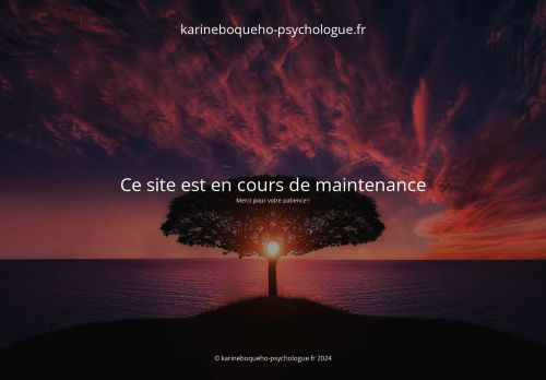 Karine Boquého - Psychologue du Travail. Consultations souffrance au travail et conseil en évolution