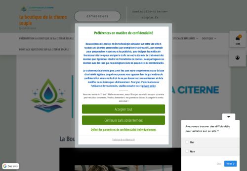 BÂCHE et TOILE, Fabricant français de citerne souple