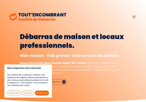 Tout Encombrant - Entreprise de Débarras