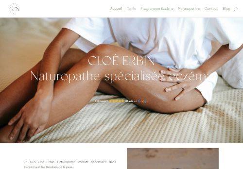 Cloé Erbin Naturopathe, spécialisée Eczéma