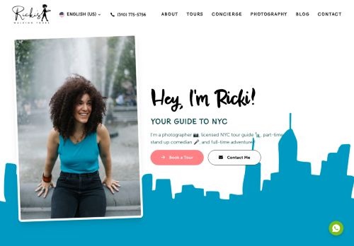 rickiswalkingtours.com