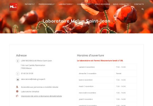 Laboratoire Melun Saint-Jean