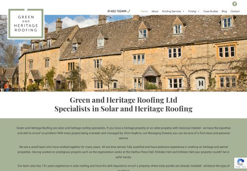 Green and Heritage Roofing Ltd - Roofing Services