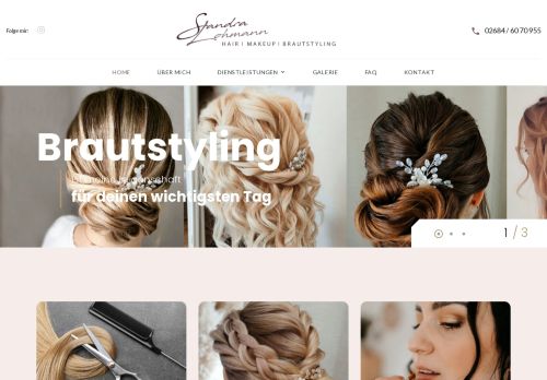Sandra Lohmann Hair & Makeup, Brautstyling (Meisterbetrieb)