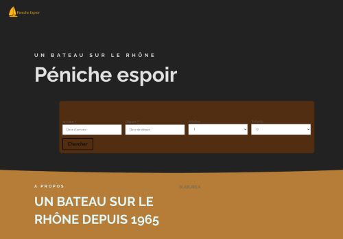 Péniche Espoir