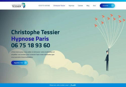 Christophe Tessier hypnothérapeute - Hypnose Paris 7 / Arrêt tabac / Maigrir / Addiction / Stress /