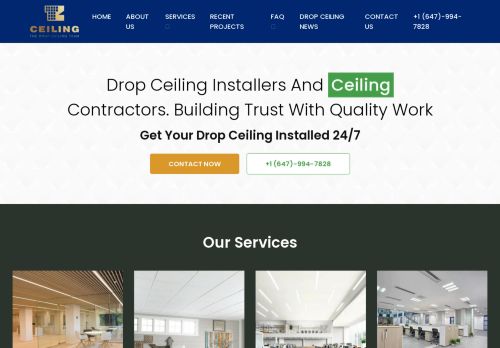 dropceilingteam.com