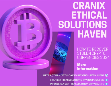 CRYPTOCURRENCY RECOVERY EXPERT VIA CRANIX ETHICAL SOLUTIONS HAVEN