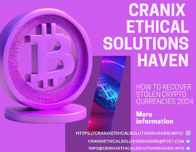 CRYPTOCURRENCY RECOVERY EXPERT VIA CRANIX ETHICAL SOLUTIONS HAVEN