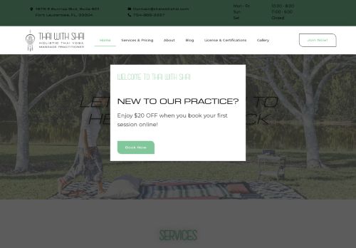 Thai With Shai | Holistic Thai Yoga Massage Practitioner