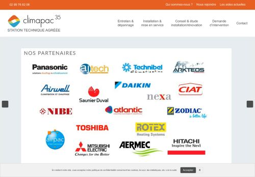 Climapac 35 - Pompe à Chaleur Rennes / Vitré