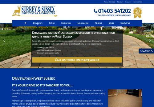 Surrey & Sussex Driveways & Landscapes