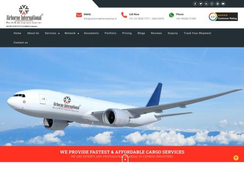 Airborne International Courier Services