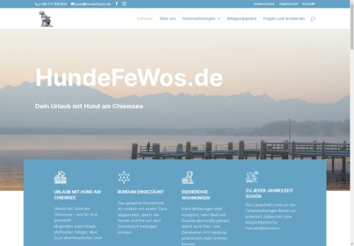 Urlaub mit Hund am Chiemsee - FeWo Garnreiter (ehem. Absoluthund)