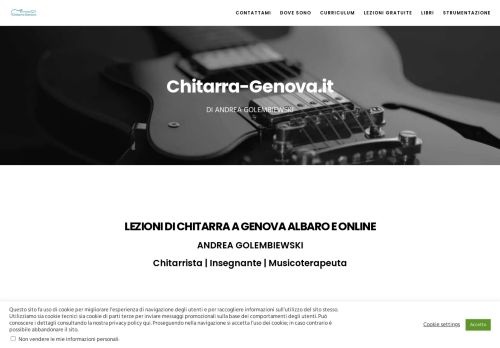 Chitarra Genova di Andrea Golembiewski