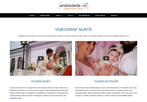 Andrei Dede Videography