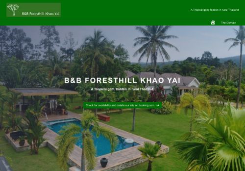 B&B Forest Hill Khao Yai