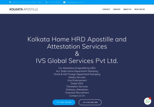 Kolkata Home HRD Apostille and Attestation Services