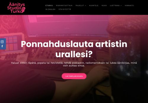 Äänitysstudioturku Sasu Juntunen