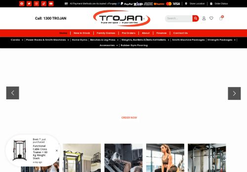 Trojan Fitness Equipment