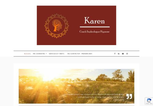 Karen Bulteau Sophrologue Coach professionnel et en développement personnel
