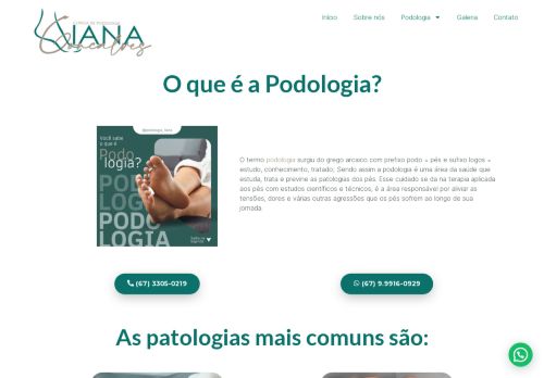Clínica de podologia Liana Gonçalves