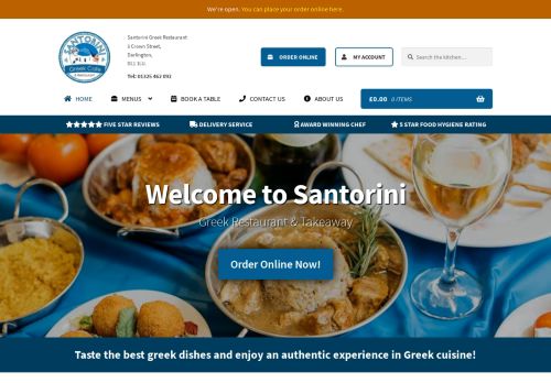 www.santorinirestaurant.co.uk