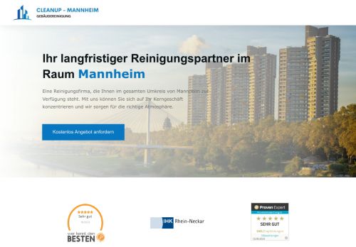 Gebäudereinigung Cleanup Mannheim