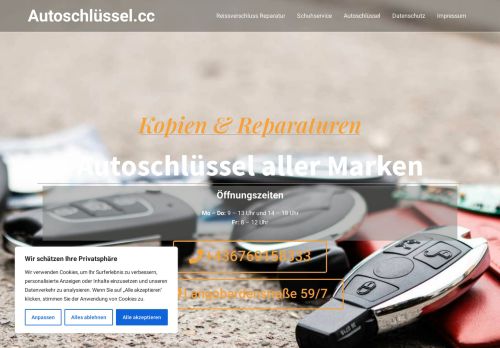 Roberts AutoSchlüssel & Reißverschluss Reparatur Wien