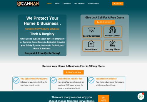 CAMMAN SURVEILLANCE SOLUTIONS | CCTV CAMERA INSTALLATION COMPANY