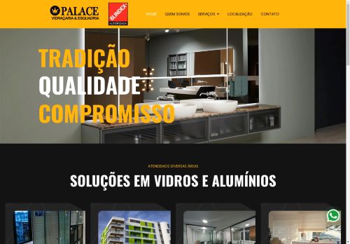 vidracariapalace.com.br