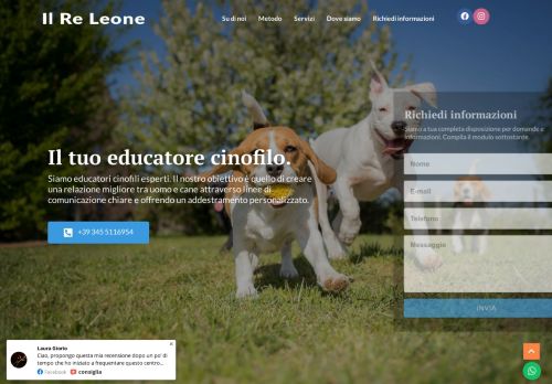Il Re Leone Alba - Educazione Cinofila