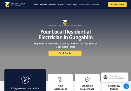 True Connection Electrical Pty Ltd - Electrician Canberra