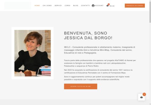 IBCLC e Pedagogista Jessica Dal Borgo