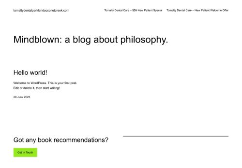 Tomalty Dental Care of Parkland and Coconut Creek