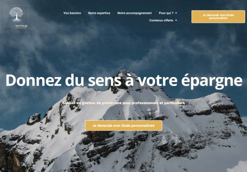 MATALB Patrimoine Conseil - Gestion de Patrimoine à Saint-Marcellin