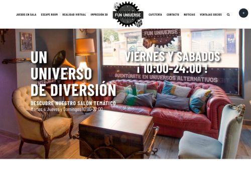 Fun Universe - Cafetéria con Escape Room en Fuengirola, Juegos de Mesa, Realidad Virtual e impresión