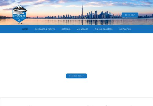 Cityscape Charters - Toronto Boat Rentals