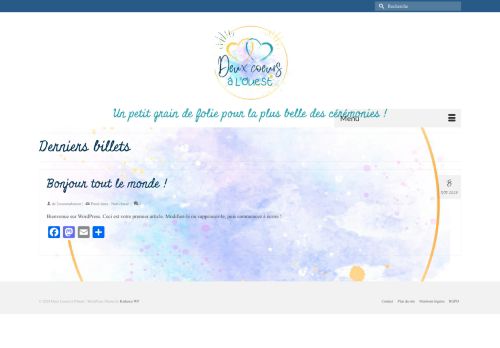 Deux Coeurs à l'Ouest
