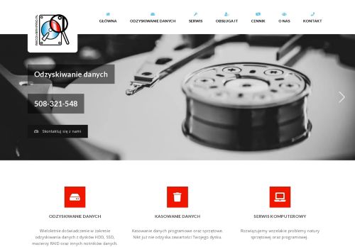 recoverypro.pl Odzyskiwanie danych. Serwis IT.