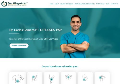 Dr. Carlos Gamero PT, DPT, CSCS,PSP