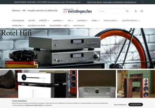 NetDepo.hu Kft. - Házimozi, hifi szakbolt és webáruház