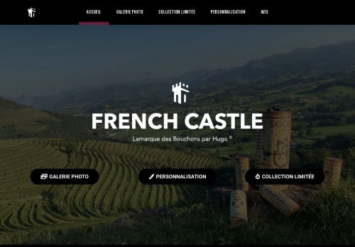 French Castle, Lamarque des bouchons par Hugo