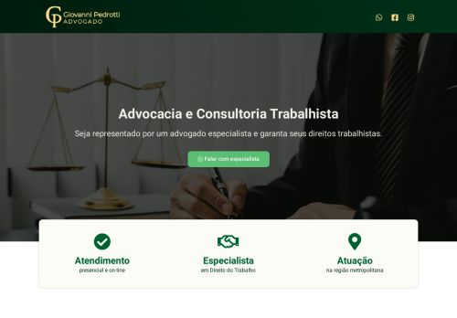 Giovanni Pedrotti Advogado