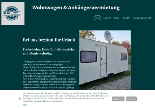 www.wohnwagenvermietung-hilbig.de